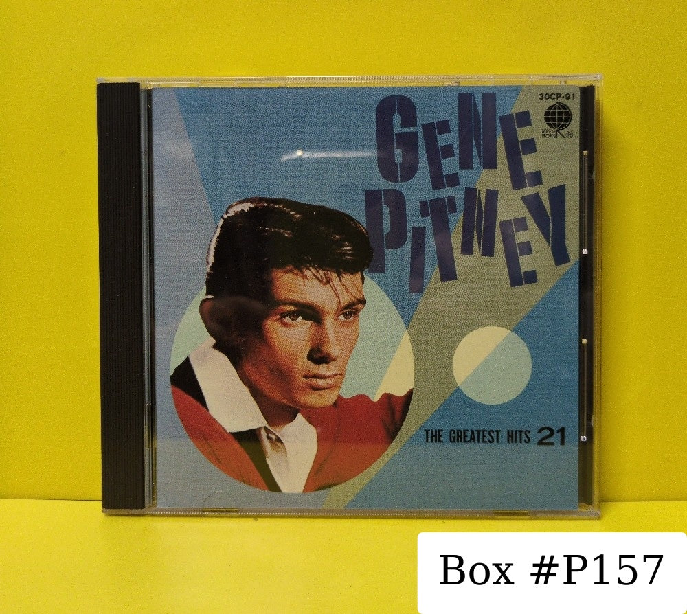 Gene Pitney - The Greatest Hits 21 - 1986 - 30CP-91 - Used - EX - CDs - Japan Import