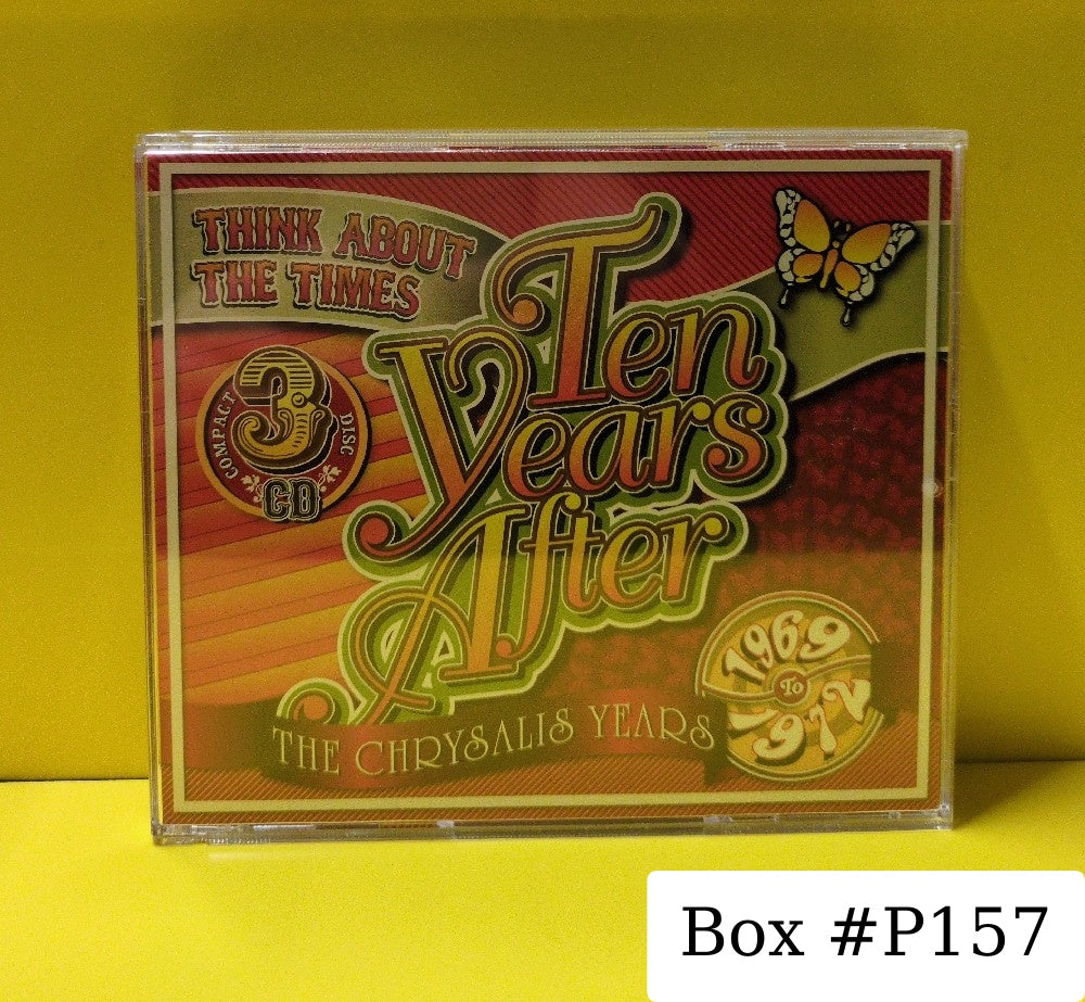 Ten Years After - Think About The Times (The Chrysalis Years 1969-1972) - 2010 - 5099964214726 - Used - EX - CDs - 3xCD Set - UK Import