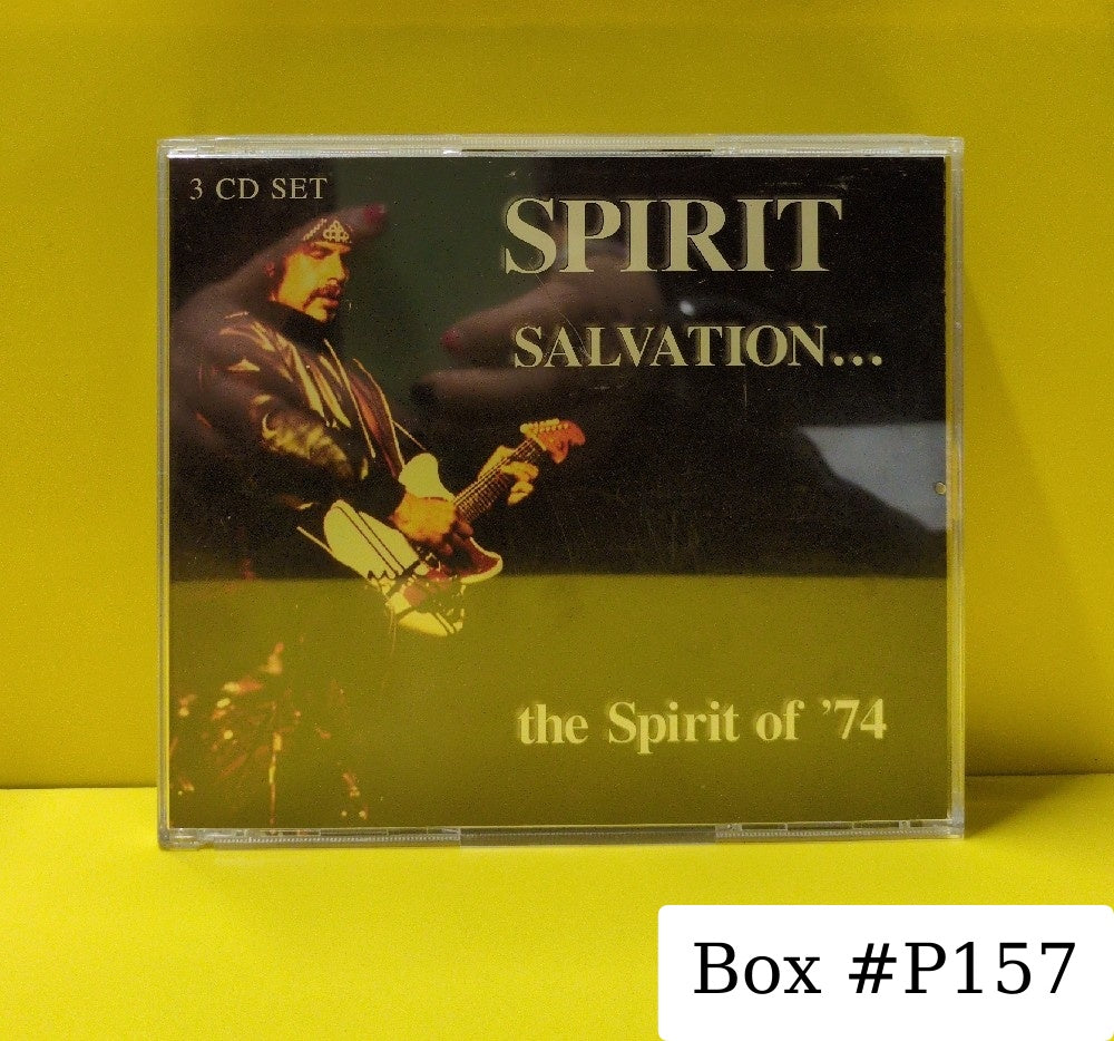 Spirit - Salvation... The Spirit Of '74 - 2007 - ACAD 8173 - Used - EX - CDs - 3xCD Set - UK Import