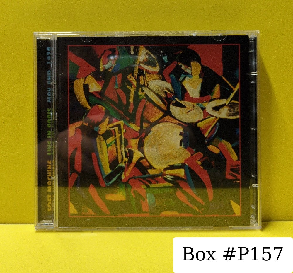 Soft Machine - Live In Paris May 2nd, 1972 - 2004 - Rune 195/196 - Used - EX - CDs - 2xCD - Reissue