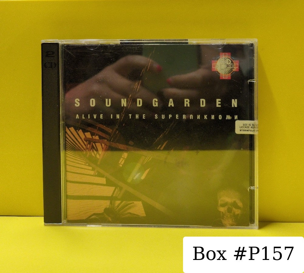 Soundgarden - Alive In The Superunknown - 1995 - 44004 4102 2 - Used - VG++ - CDs - 2 Disc Set - CD+