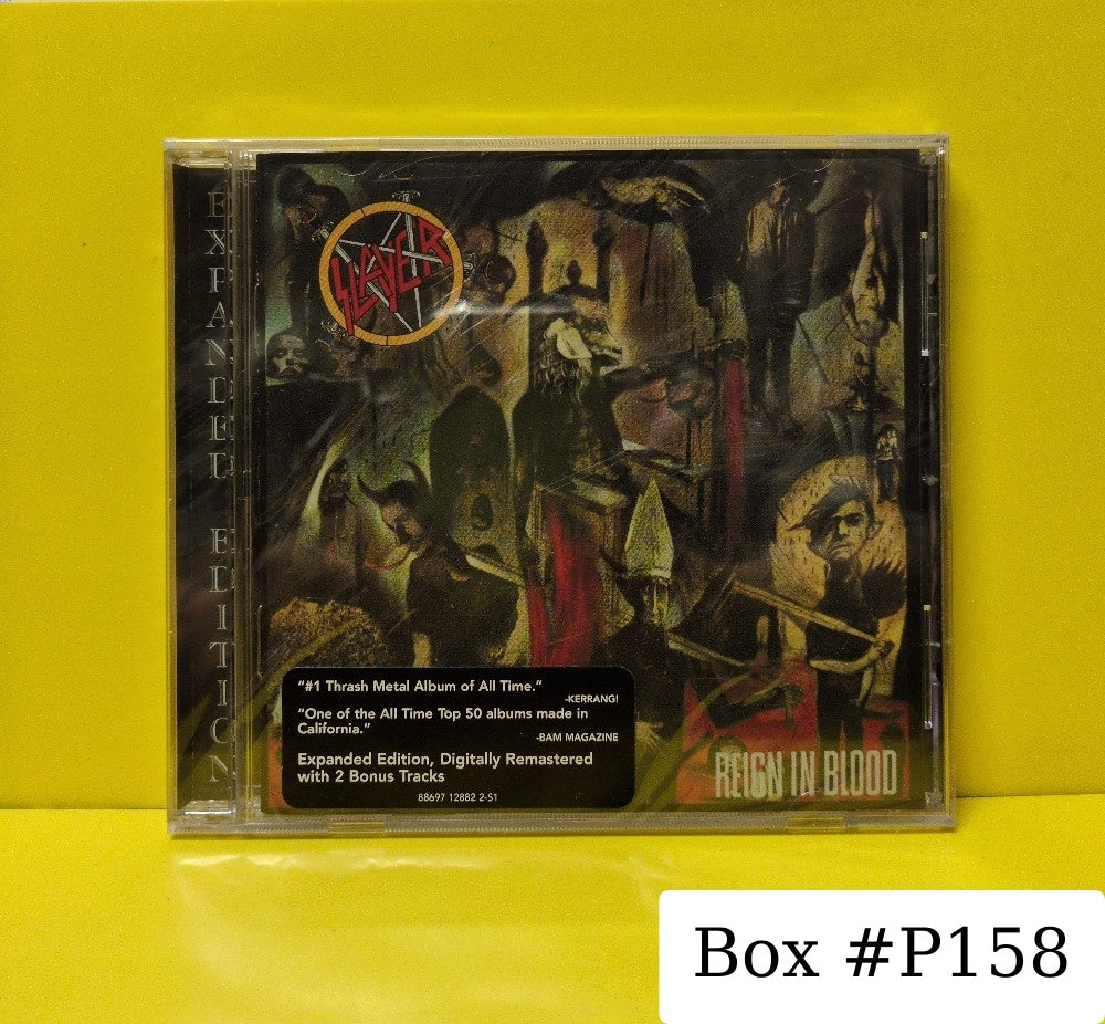 Slayer - Reign In Blood - 2007 - 88697 12882 2 - New - Sealed - CDs - Reissue - Remastered - Expanded Edition