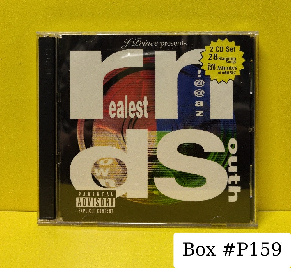 J Prince Presents Various - Realest N!@@az Down South - 1999 - P2 50119 - Used - EX - CDs - 2xCD Set - Parental Advisory
