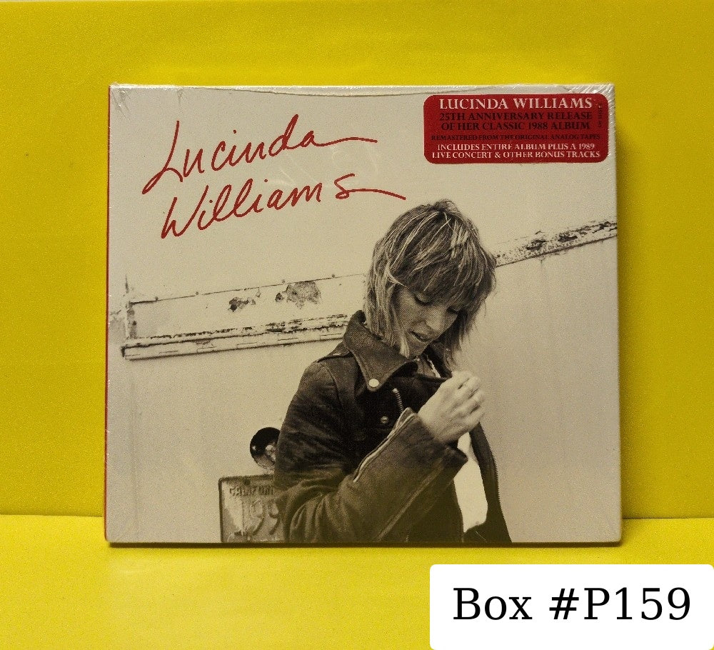 Lucinda Williams - Lucinda Williams - 2014 - LW 55453 - New - Sealed - CDs - 2xCD - Reissue - Remastered - 25th Anniversary