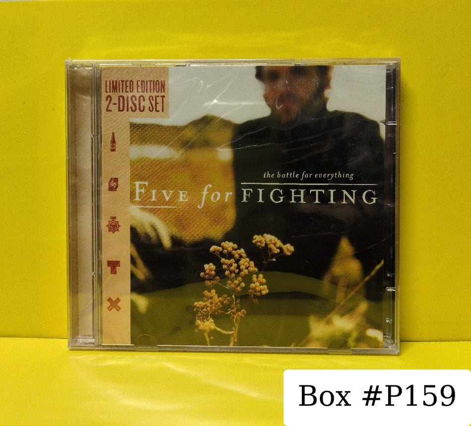 Five For Fighting - The Battle For Everything - 2004 - CK 93464 - New - Sealed - CDs - 2xCD - Limited Edition - Enhanced