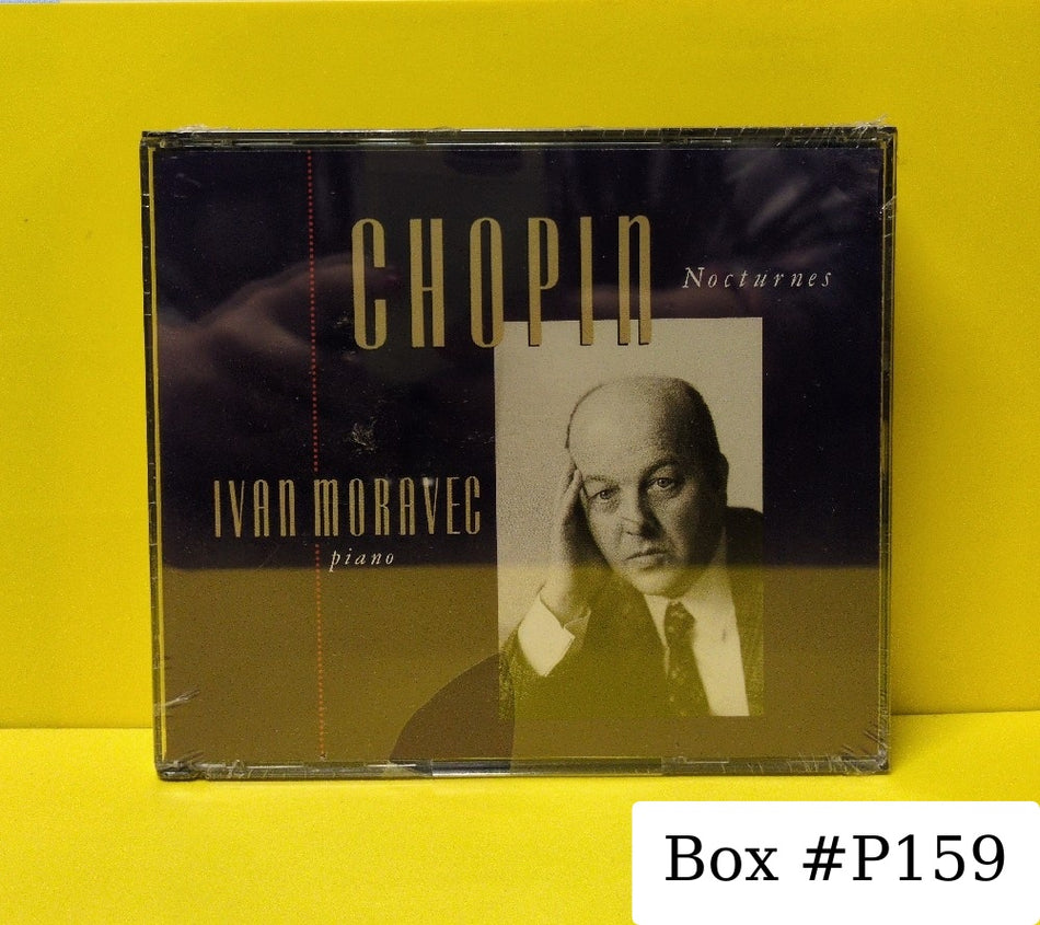 Chopin, Ivan Moravec - Nocturnes - 1991 - 9 79233-2 - New - Sealed - CDs