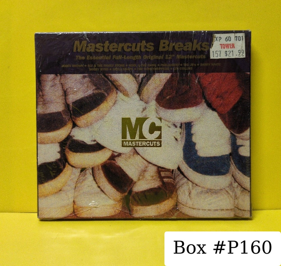 Various - Mastercuts Breaks - 2001 - CUTSCD44 - New - Sealed - CDs - UK Import