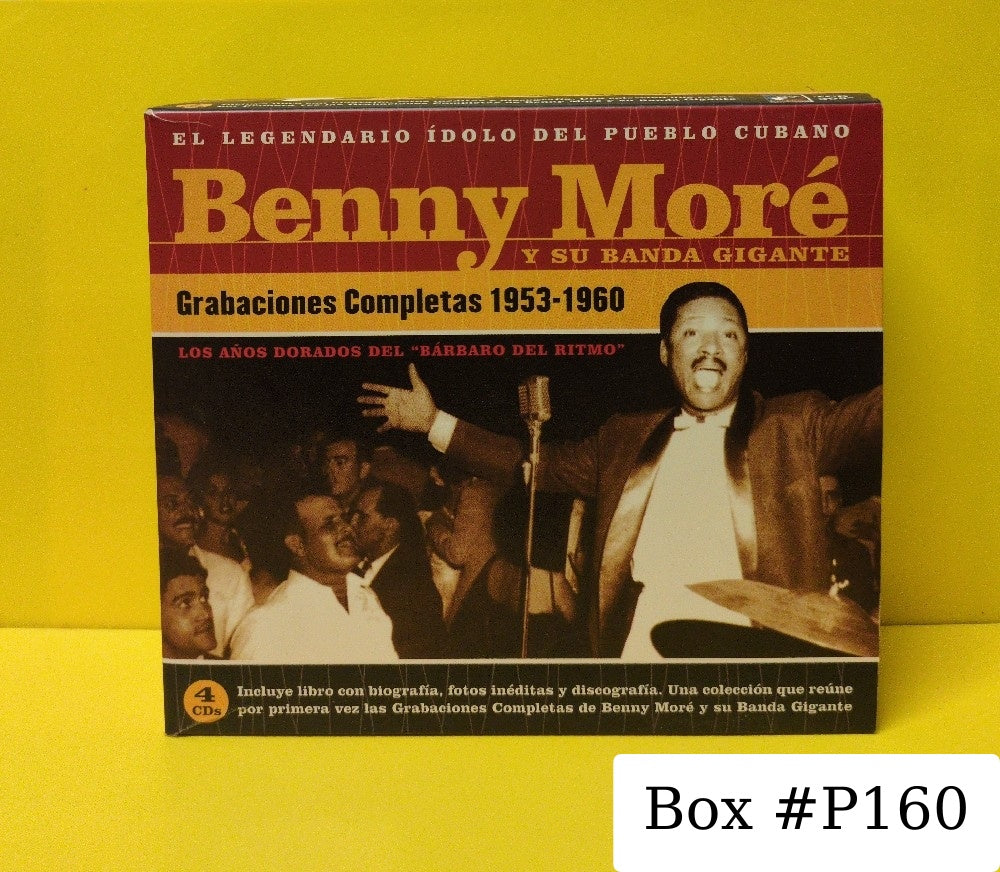 Benny Moré Y Su Banda Gigante - Grabaciones Completas 1953-1960 - 2004 - TCD 309 - Used - EX - CDs - 4xCD Box Set