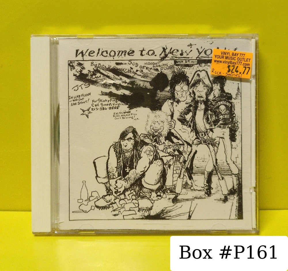 The Rolling Stones - Welcome To New York - 1989 - TSP-CD-038 - Used - EX - CDs - Reissue - Unofficial Release - Germany Import