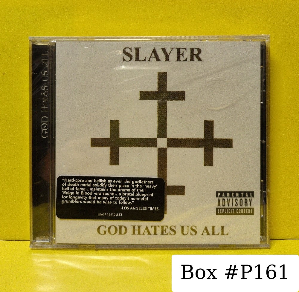 Slayer - God Hates Us All - 2007 - 88697 13110 2 - New - Sealed - CDs - Reissue