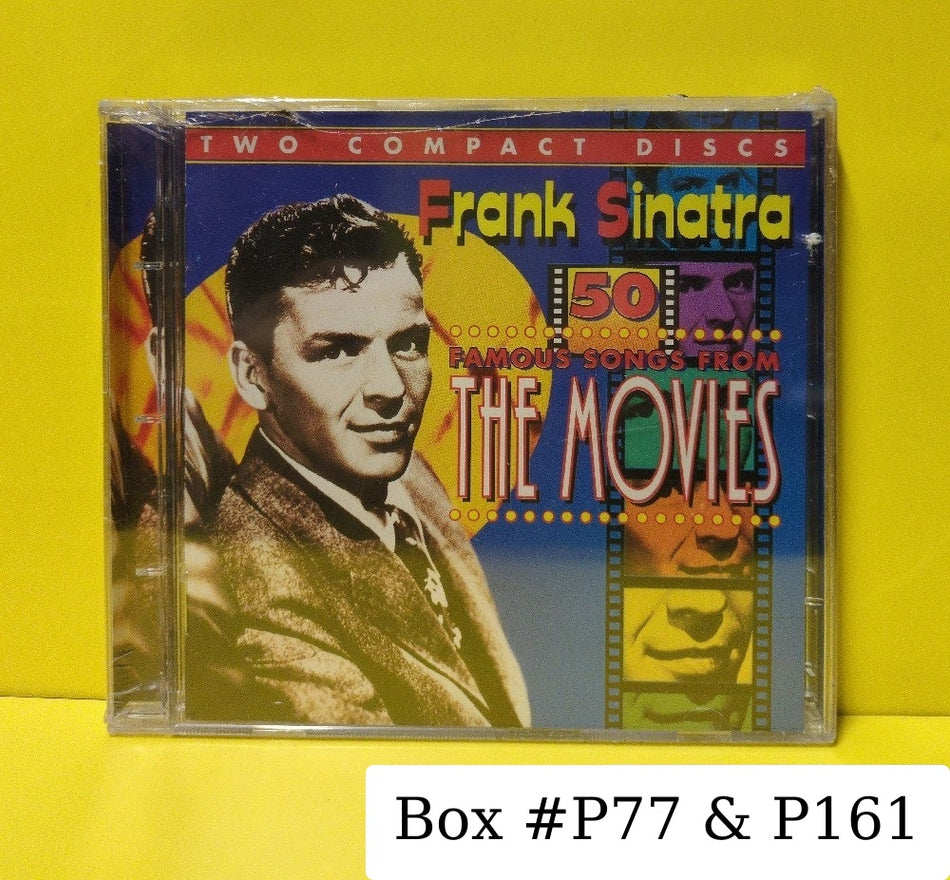 Frank Sinatra - 50 Famous Songs From The Movies - 1997 - DBG 53056 - New - Sealed - CDs - 2xCD Set - Portugal Import