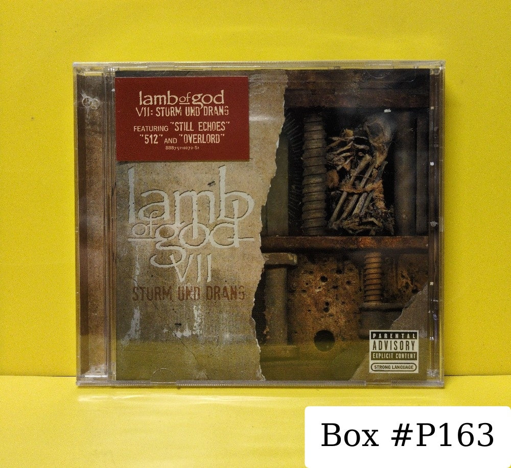 Lamb Of God - VII: Sturm Und Drang - 2015 - 88875110272 - New - Sealed - CDs