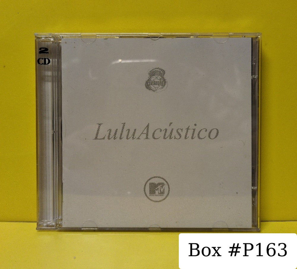 Lulu Santos - Acustico MTV - 74321784212 - Used - EX - CDs - 2xCD - Repress - Brazilian Import