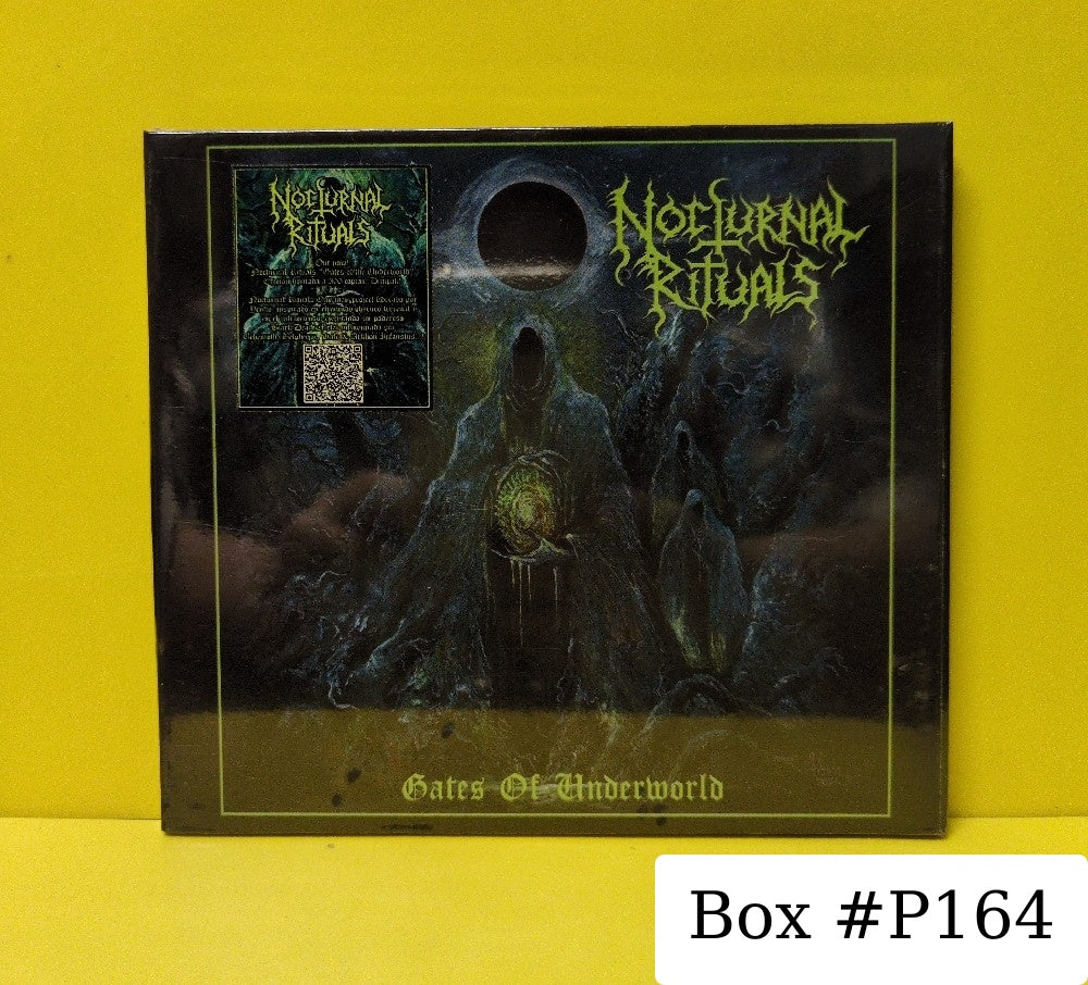 Nocturnal Rituals - Gates Of Underworld - 2023 - DPCD067 - New - Sealed - CDs - Limited Edition - Mexican Import