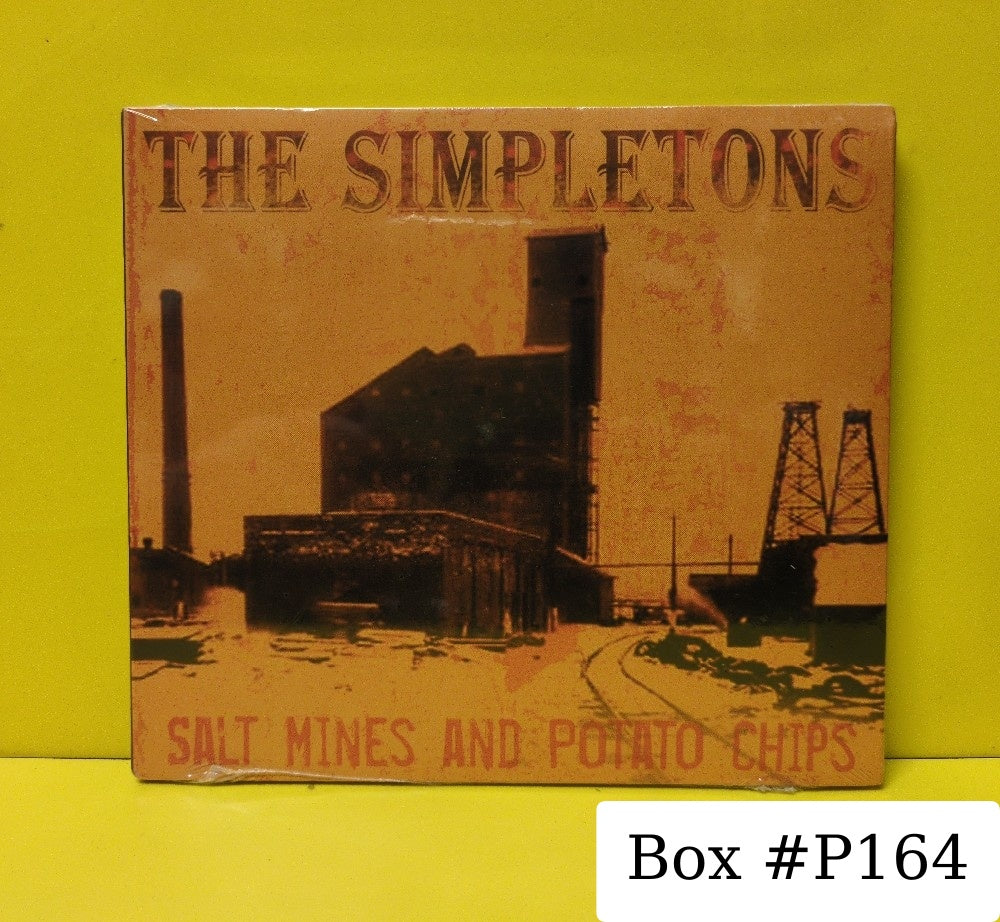 The Simpletons - Salt Mines & Potato Chips - 2006 - New - Sealed - CDs - Digipak