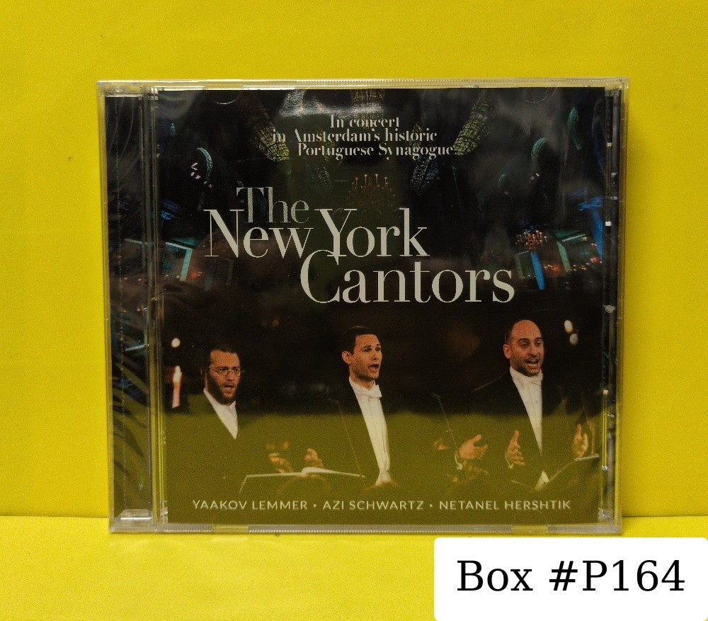 The New York Cantors - Live In Amsterdam's Portuguese Synagogue - 2018 - New - Sealed - CDs