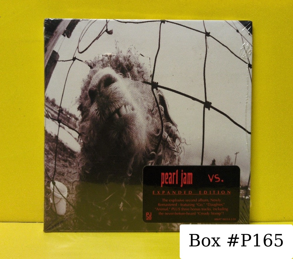 Pearl Jam - Vs - 2011 - 88697843142 - New - Sealed - CDs - Expanded Edition - Reissue - Remastered