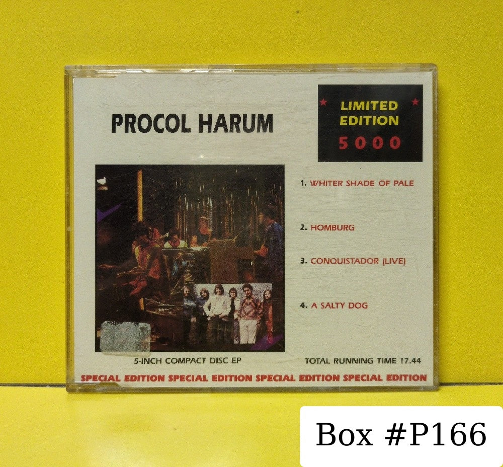 Procol Harum - Whiter Shade Of Pale - 1988 - CD3-14 - Used - EX - CDs - EP - Limited Edition - France Import