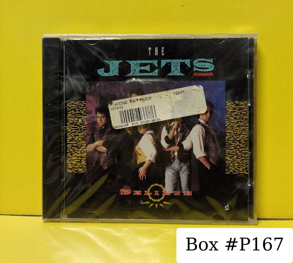 The Jets - Believe - 1989 - MCAD-6313 - New - Sealed - CDs