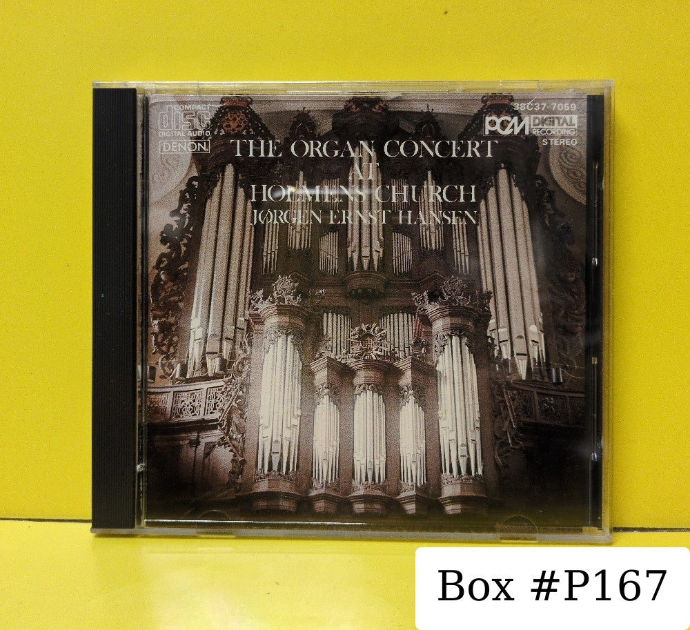 Jorgen Ernst Hansen - The Organ Concertat Holmens Church - 1983 - 38C37-7059 - Used - EX - CDs - Japan Import