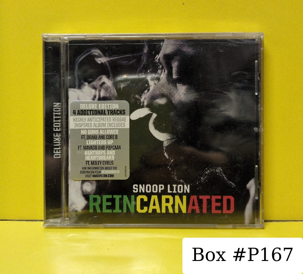 Snoop Lion - Reincarnated - 2013 - 88765-48470-2 - New - Sealed - CDs