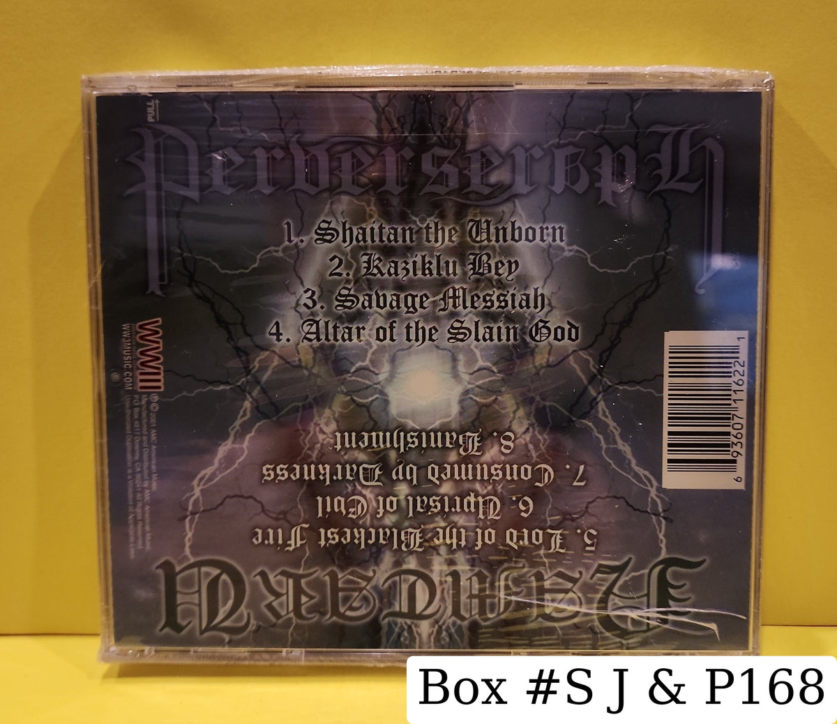 Perverseraph / Namtaru  - Savage Messiah - 2001 - CD-71162 New - Sealed - CDs