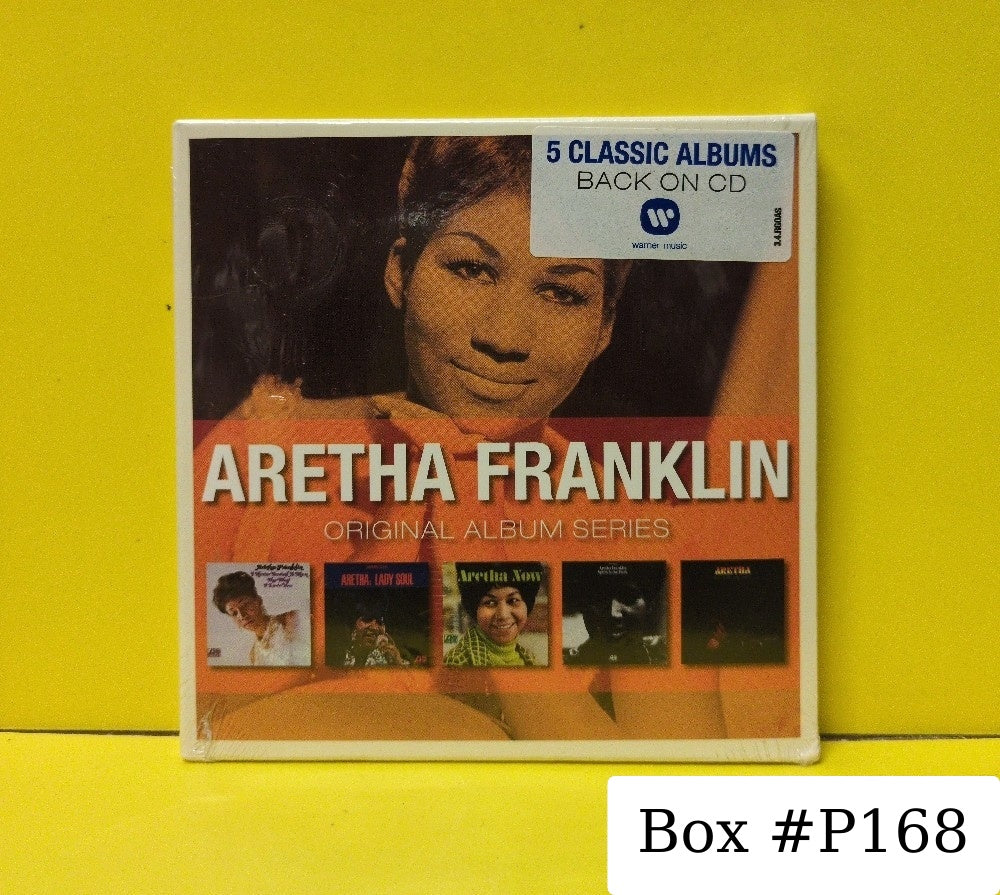 Aretha Franklin - Original Album Series - 2009 - R2 522563 - New - Sealed - CDs - 5xCD Box Set