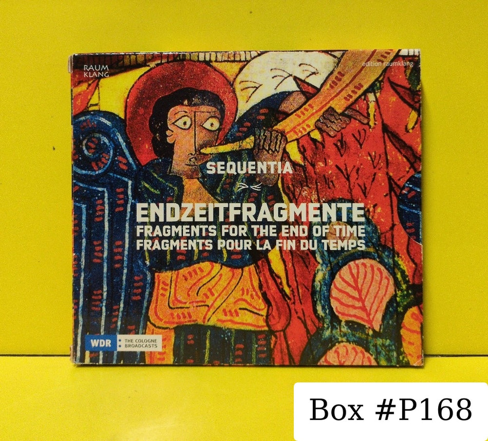 Sequentia - Endzeitfragmente - 2008 - RK 2803 - Used - EX - CDs - Germany Import