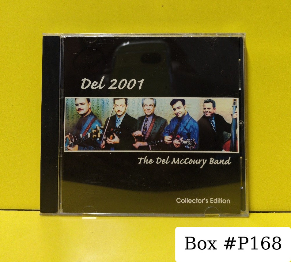 The Del McCoury Band - Del 2001 (Collector's Edition) - 2001 - Del 2001 - Used - EX - CDs - HDCD - Autographed - With Sticker