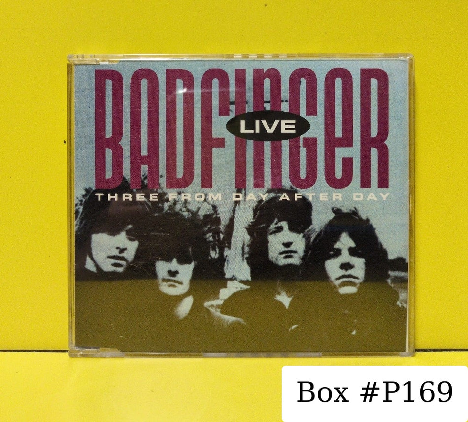 Badfinger - Live Three From Day After Day - 1990 - RCD PRO 9008 - Used - EX - CDs - EP - Promo