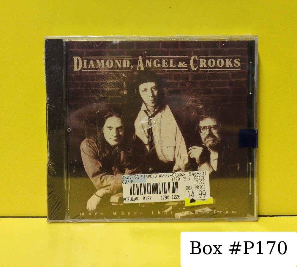 Diamond, Angel & Crooks - More Where That Came From - 1993 - INT 3061 2 - New - Sealed - CDs