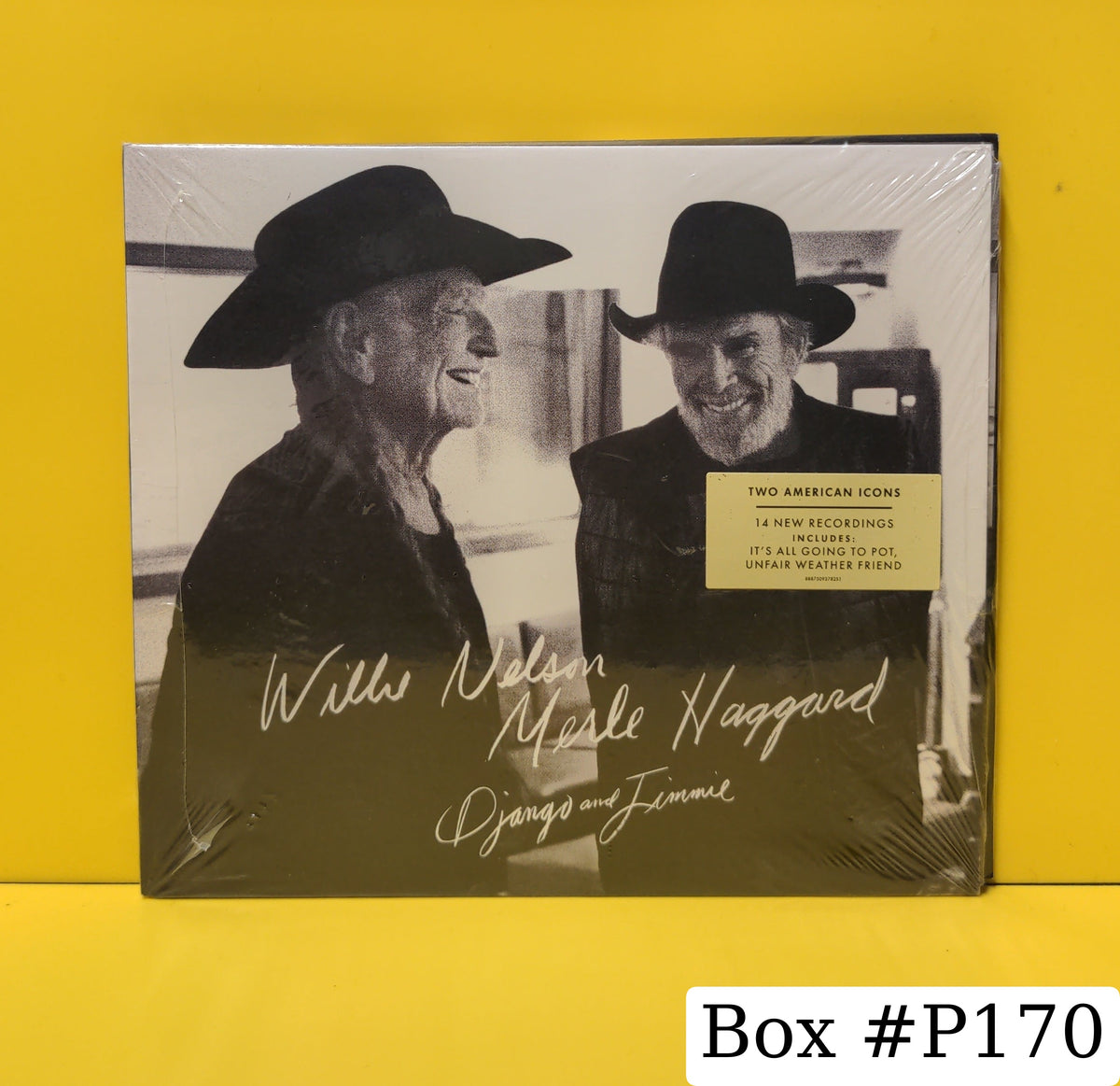 Willie Nelson & Merle Haggard - Django And Jimmie - 2015 - 88875093782 New - Sealed - CDs