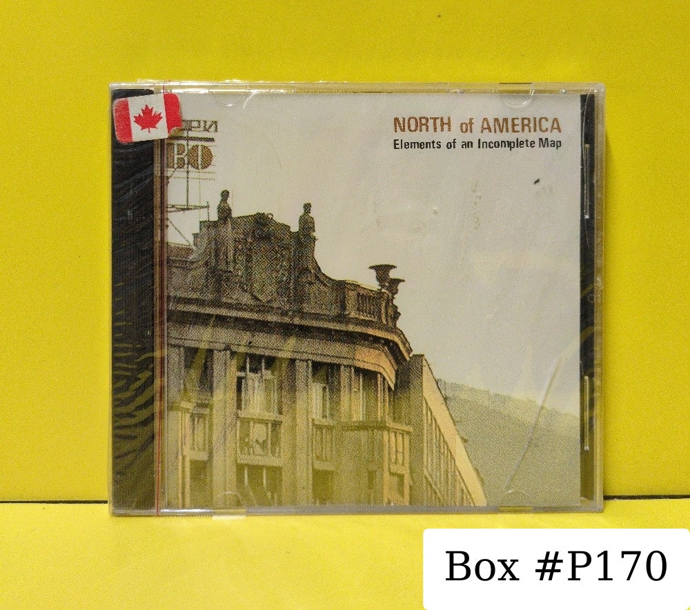 North Of America - Elements Of An Incomplete Map - 1998 - MAO003 - New - Sealed - CDs - Canadian Import