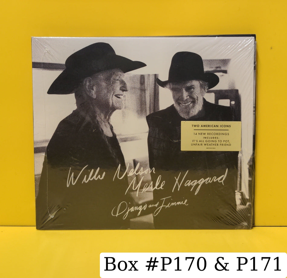 Willie Nelson & Merle Haggard - Django And Jimmie - 2015 - 88875093782 New - Sealed - CDs - Promo