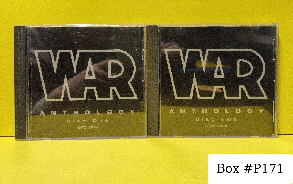 War - Anthology - 1994 - R2 71774 - Used - EX - CDs - 2xCD - No Slipcase