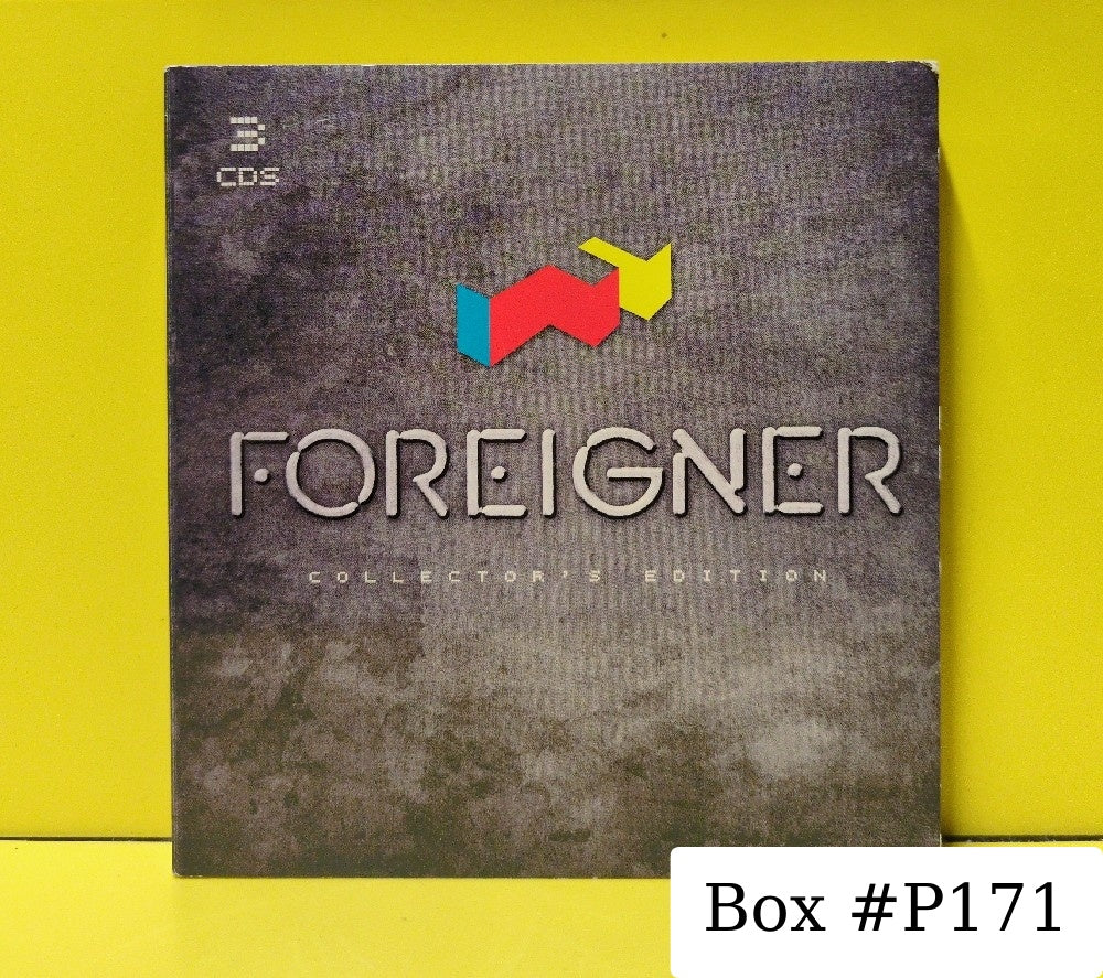 Foreigner - Collector's Edition - 2008 - TCE2 53812 - Used - EX - CDs - 3xCD Set - Cardboard Case - Canadian Import