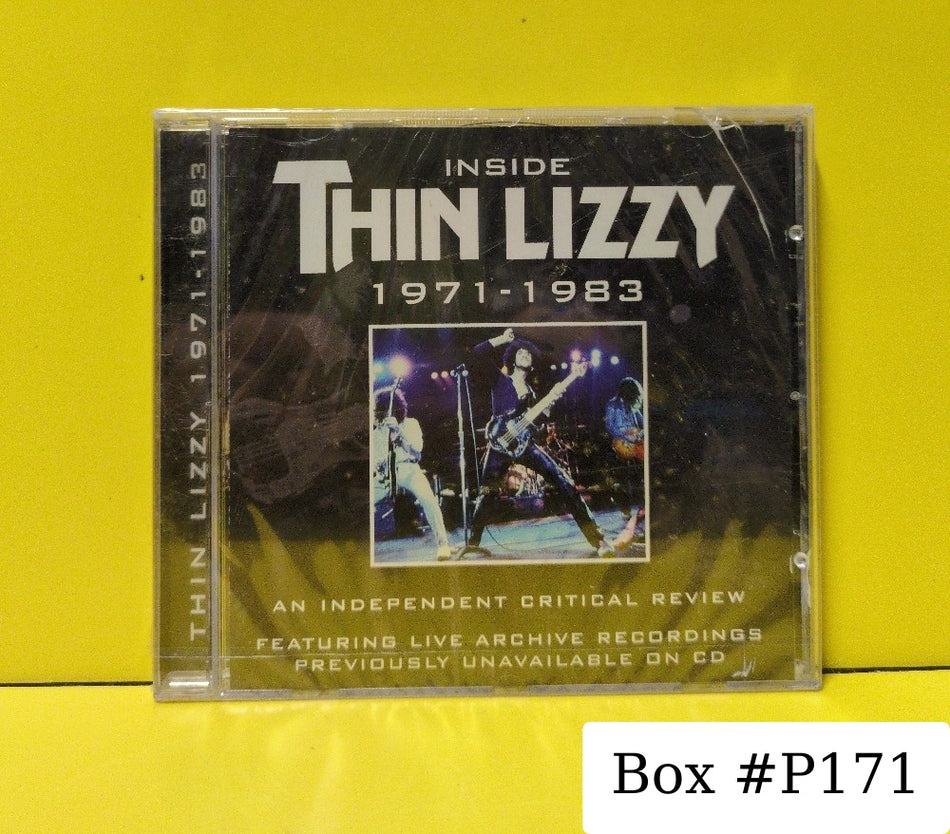 Thin Lizzy - Inside Thin Lizzy 1971-1983 (An Independent Critical Review) - 2003 - CRL 1585 - New - Sealed - CDs - European Import