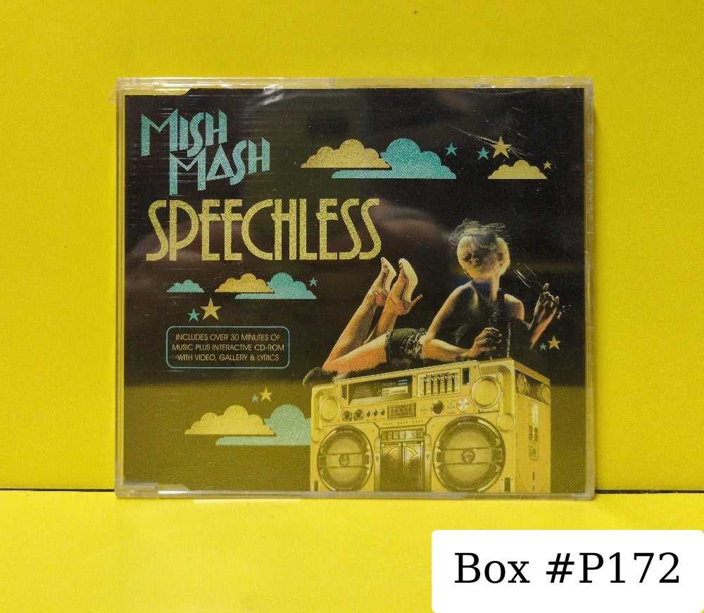 Mish Mash - Speechless - 2006 - DATA100CDS - New - Sealed - CDs - CD Single - Enhanced - UK Import