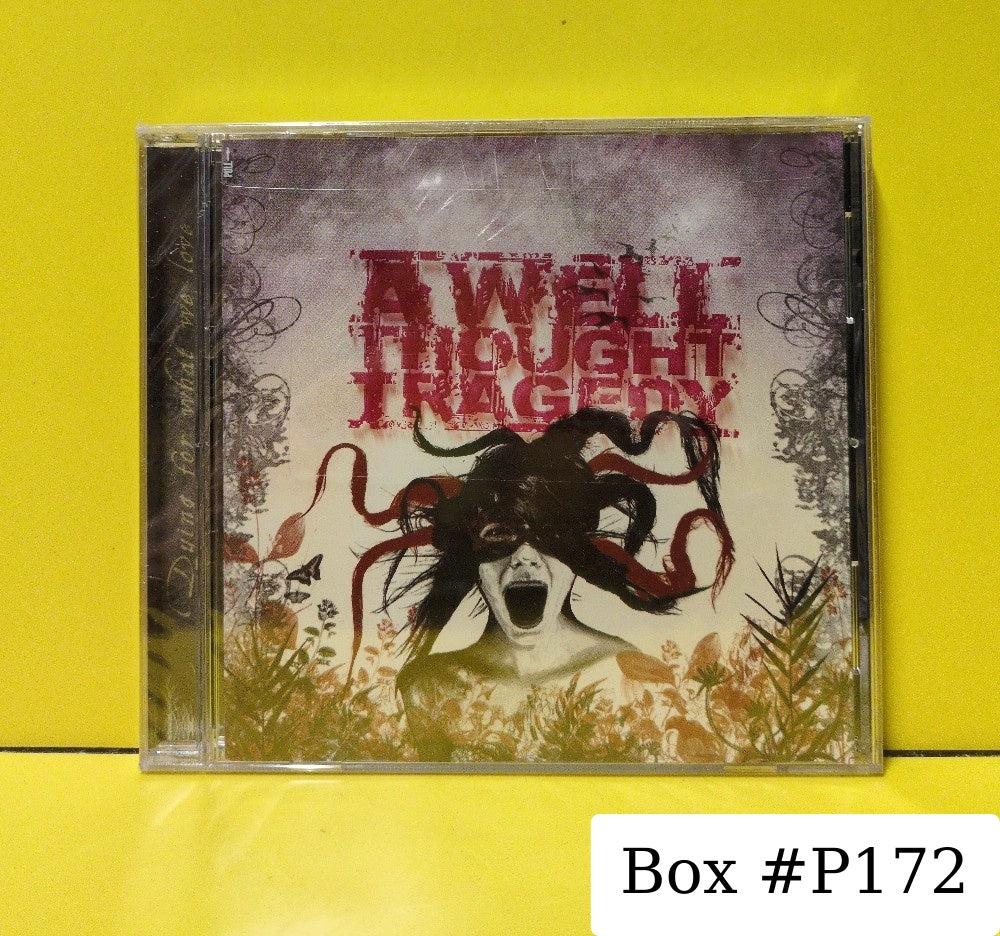 A Well Thought Tragedy - Dying For What We Love - 2006 - BLR-0083-2 - New - Sealed - CDs