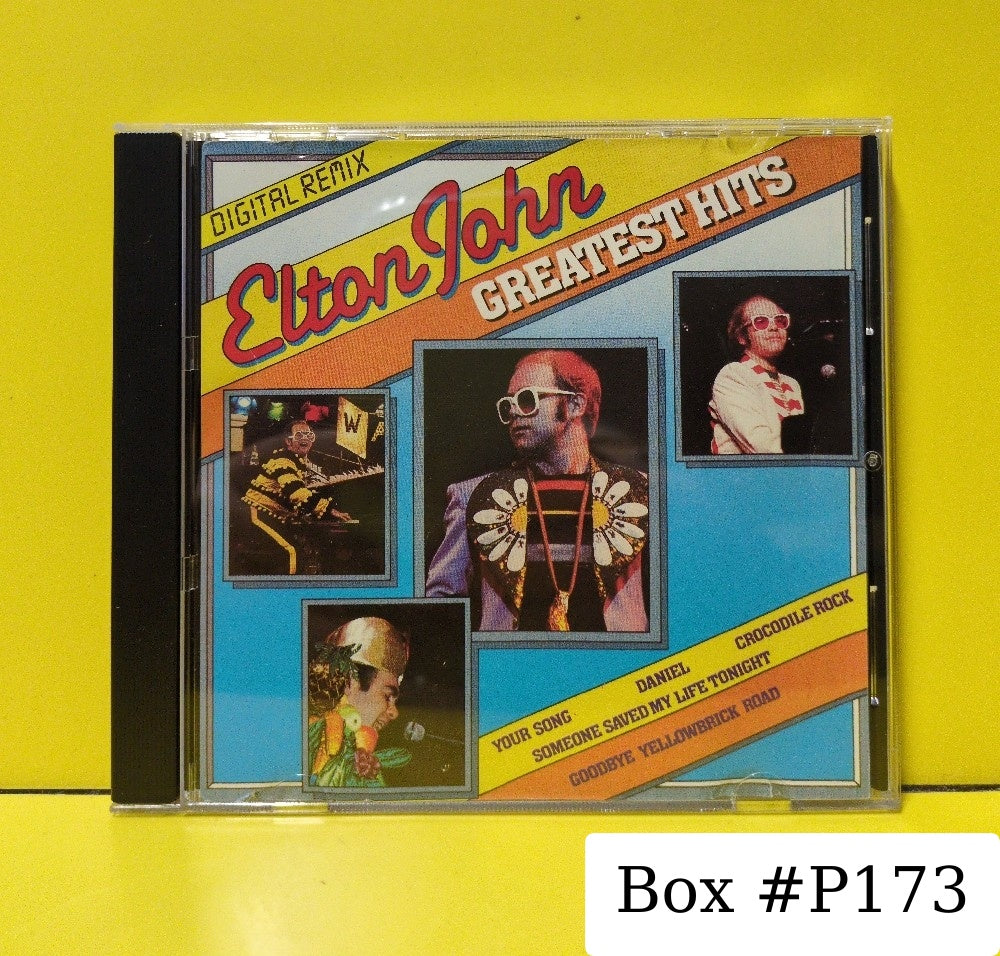 Elton John - Greatest Hits - 1985 - BRCD 14 - Used - EX - CDs - Netherlands Import