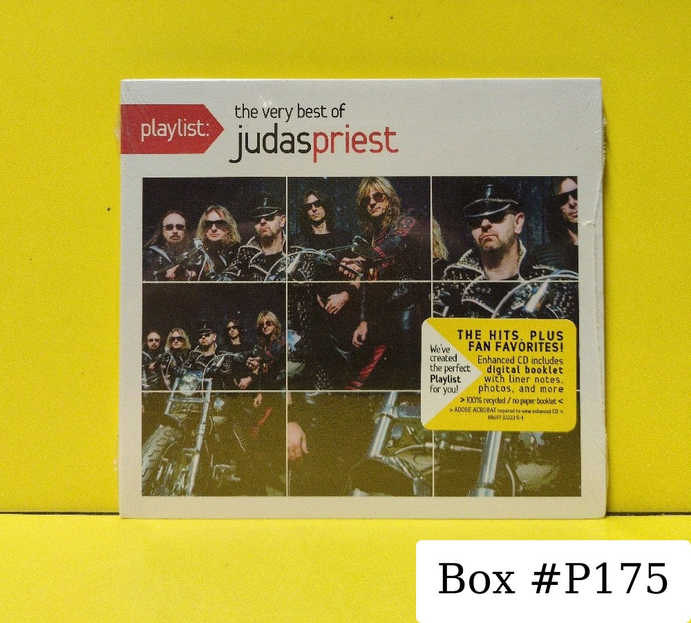 Judas Priest - Playlist: The Very Best Of Judas Priest - 2008 - 88697 32223 2 - New - Sealed - CDs - Promo