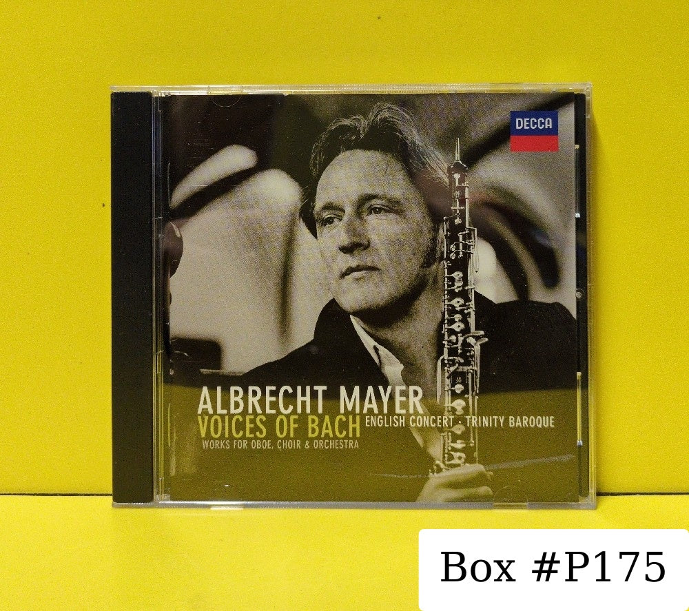 Albrecht Mayer, English Concert, Trinity Baroque - Voices Of Bach - 2010 - 478 1517 - Used - EX - CDs - European Import