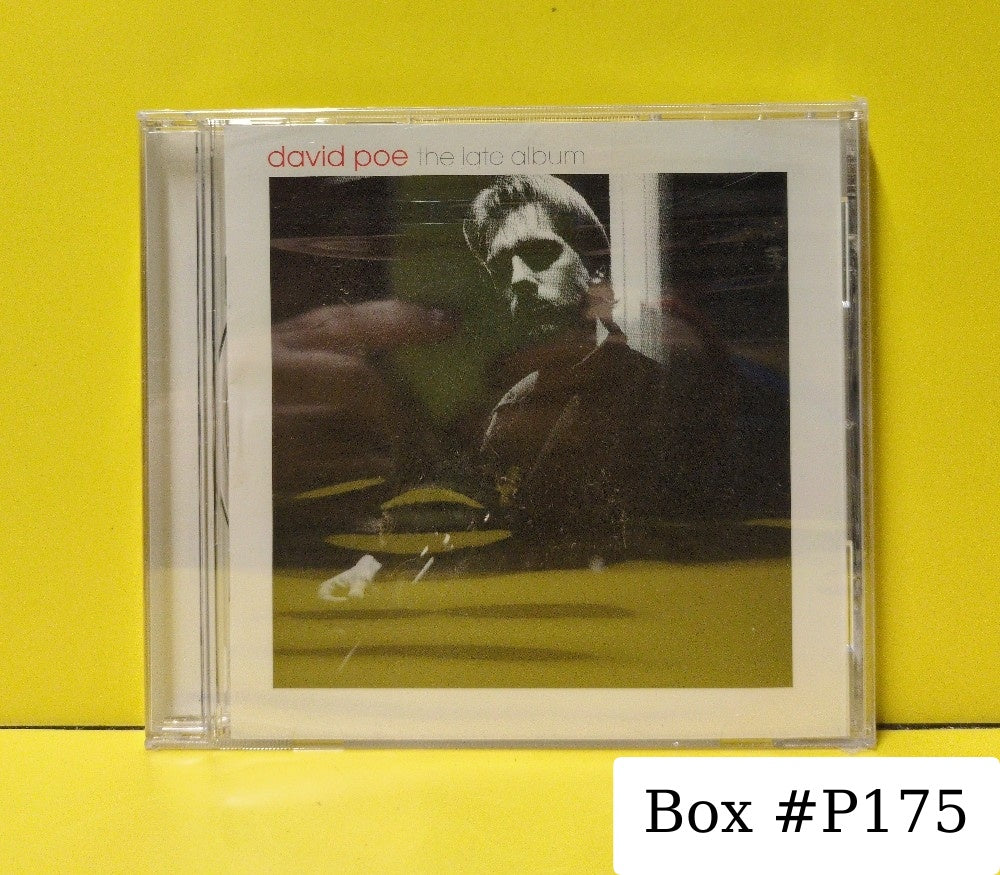 David Poe - The Late Album - 2002 - EK 69609 - New - Sealed - CDs