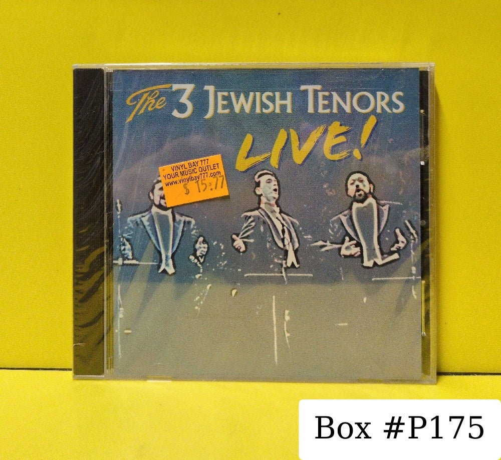 David Propis, Meir Finkelstein, Alberto Mizrahi - The 3 Jewish Tenors Live - New - Sealed - CDs