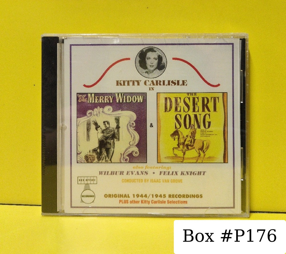Kitty Carlisle - The Merry Widow & The Desert Song - 1995 - ENBO-CD #11/95 - New - Sealed - CDs - Remastered