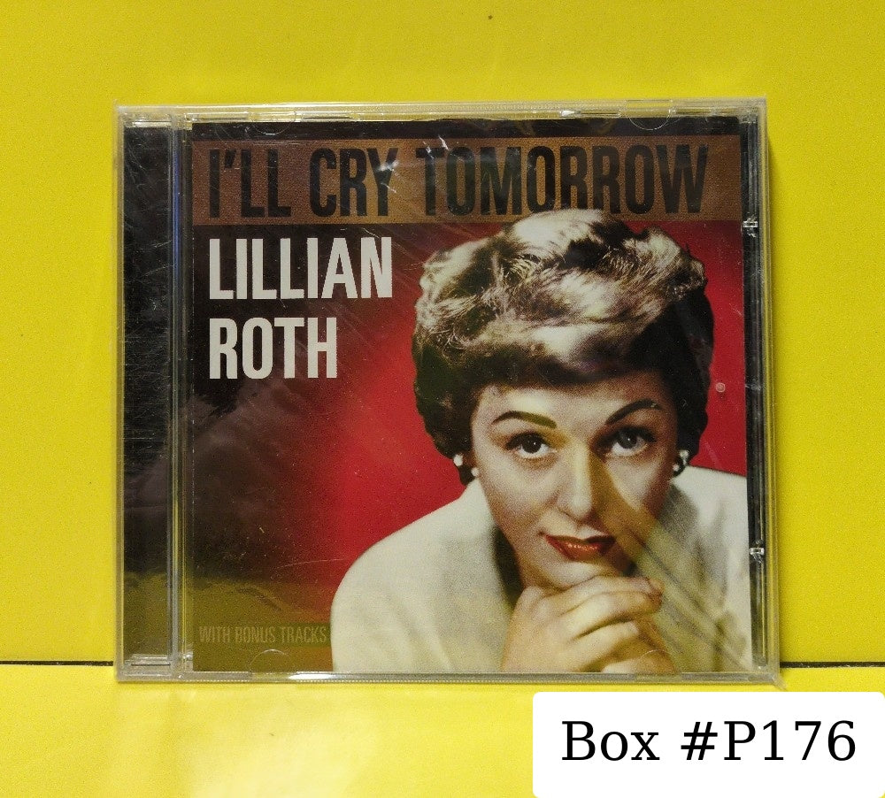 Lillian Roth -  I'll Cry Tomorrow  - 2009 - STAGE 9011 - New - Sealed - CDs - UK Import