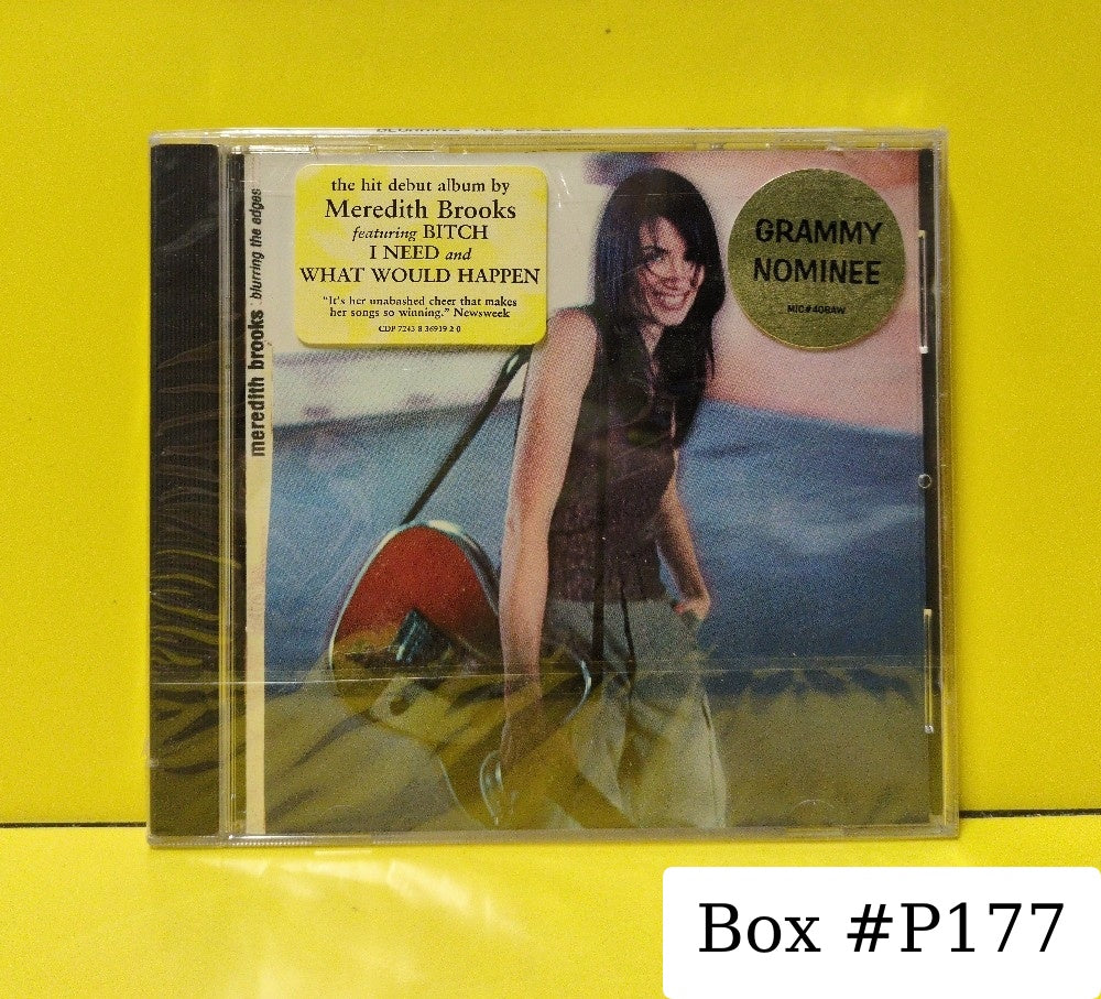 Meredith Brooks - Blurring The Edges - 1997 - CDP 7243 8 36919 2 0 - New - Sealed - CDs