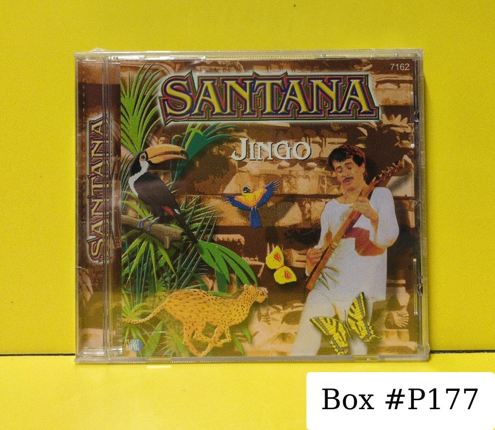 Santana - Jingo - 2002 - 7162 - New - Sealed - CDs - Germany Import