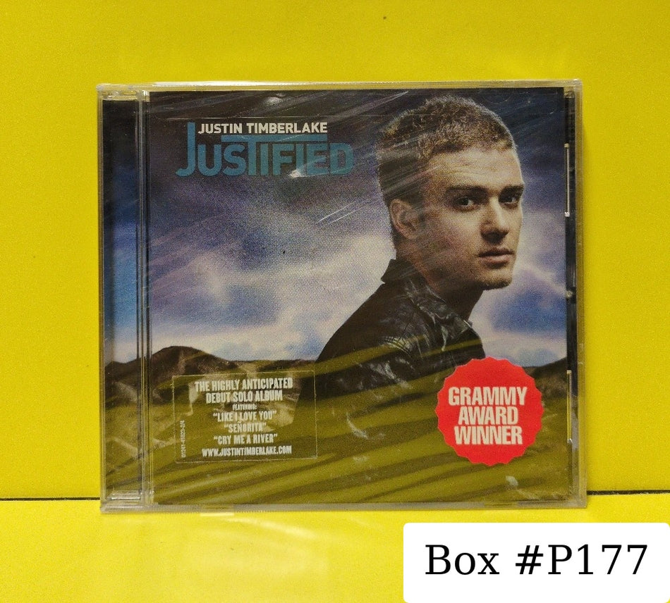Justin Timberlake - Justified - 2002 - 01241-41823-2 - New - Sealed - CDs