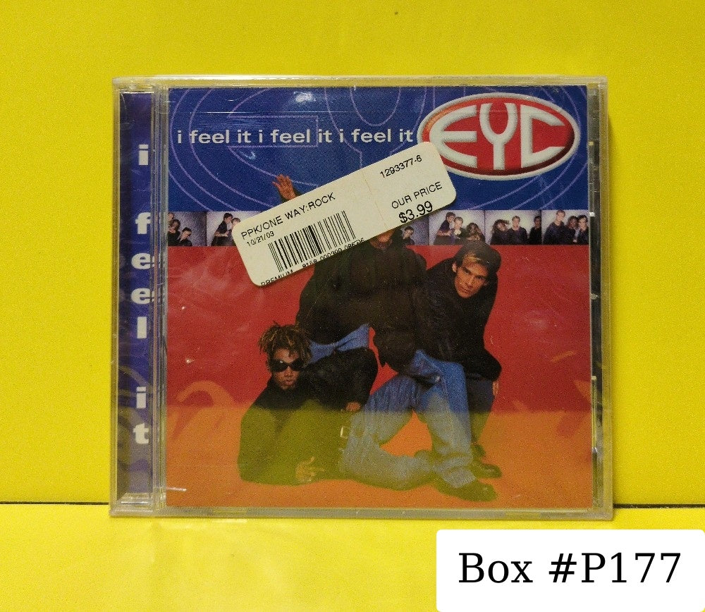 E.Y.C. - I Feel It - 1999 - 63291-12340-2 - New - Sealed - CDs